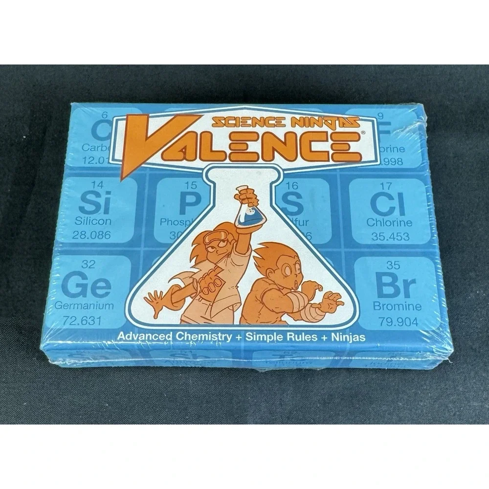 Science Ninjas Valence Card Game Advanced Chemistry New Sealed Package